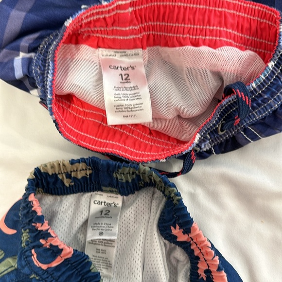 4 pair boys 12M swim trunks - Picture 3 of 7